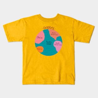 Explore the World Kids T-Shirt